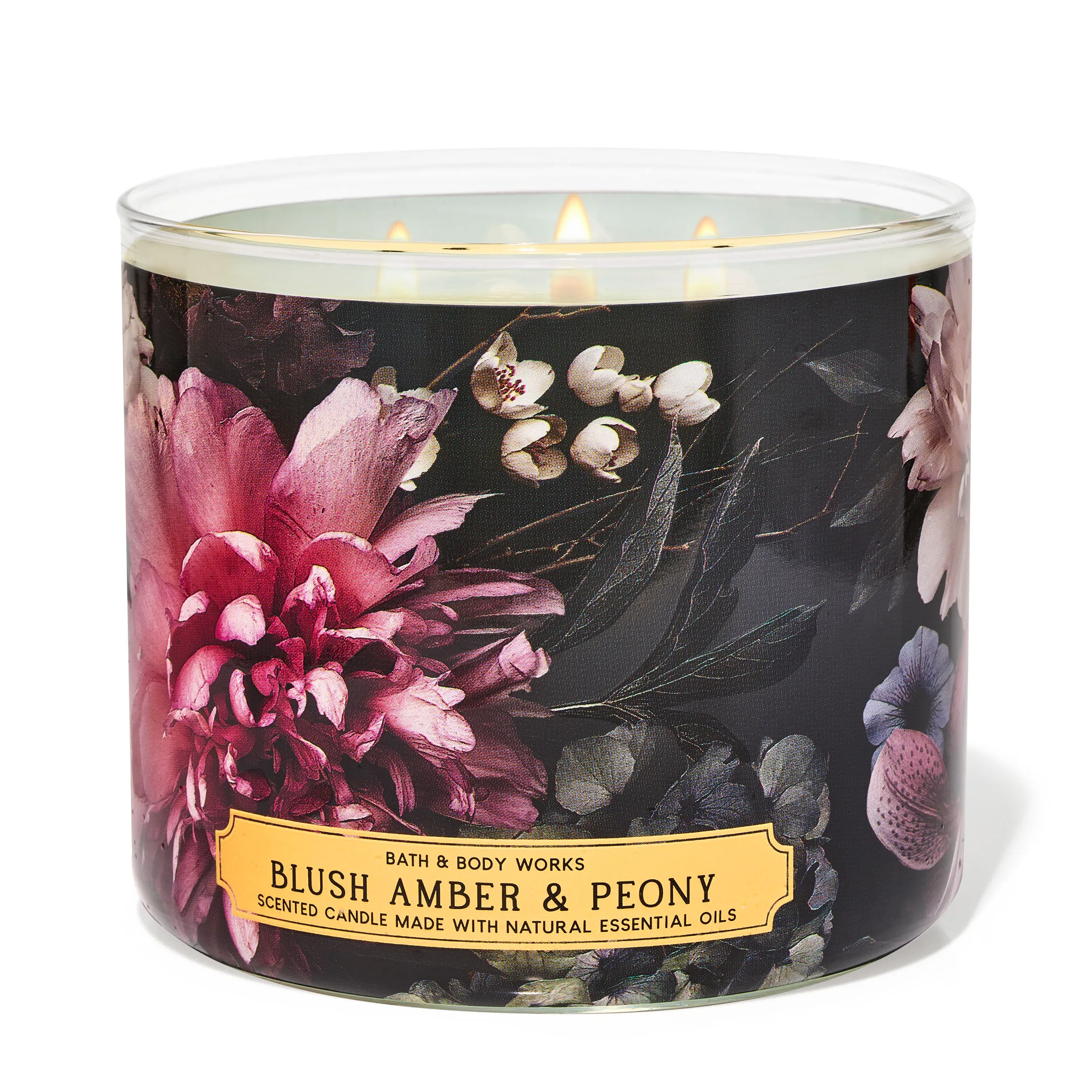 Blush Amber & Peony by Bath & Body Works 3-Wick Scented Candle
