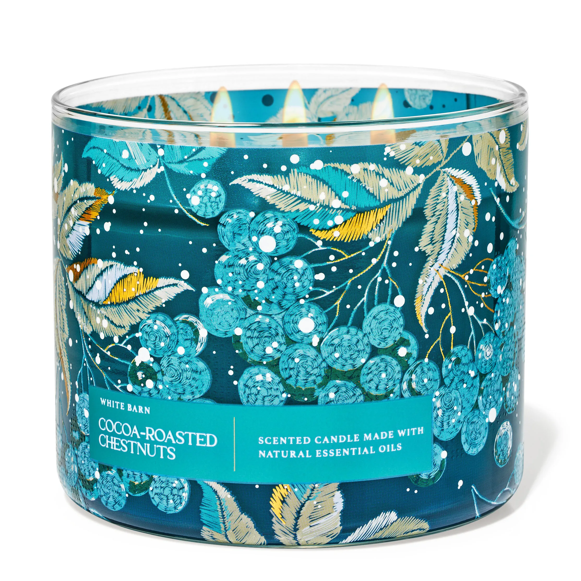 Cocoa-Roasted Chestnuts by Bath & Body Works 3-Wick Scented Candle