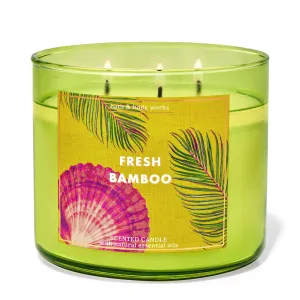 Fresh Bamboo by Bath & Body Works 3-Wick Scented Candle