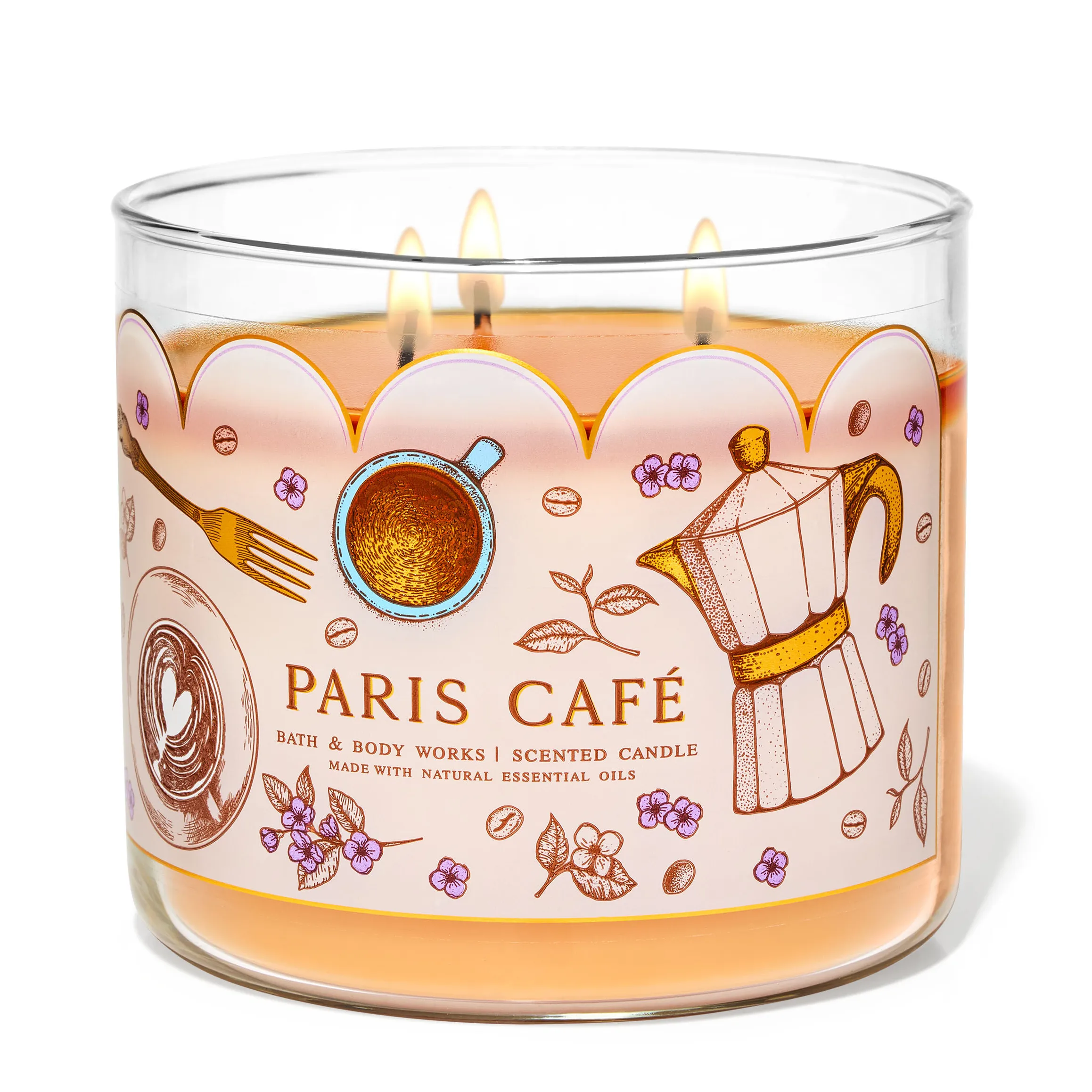 Paris Cafe by Bath & Body Works 3-Wick Scented Candle