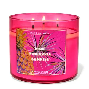 Pink Pineapple Sunrise by Bath & Body Works 3-Wick Scented Candle